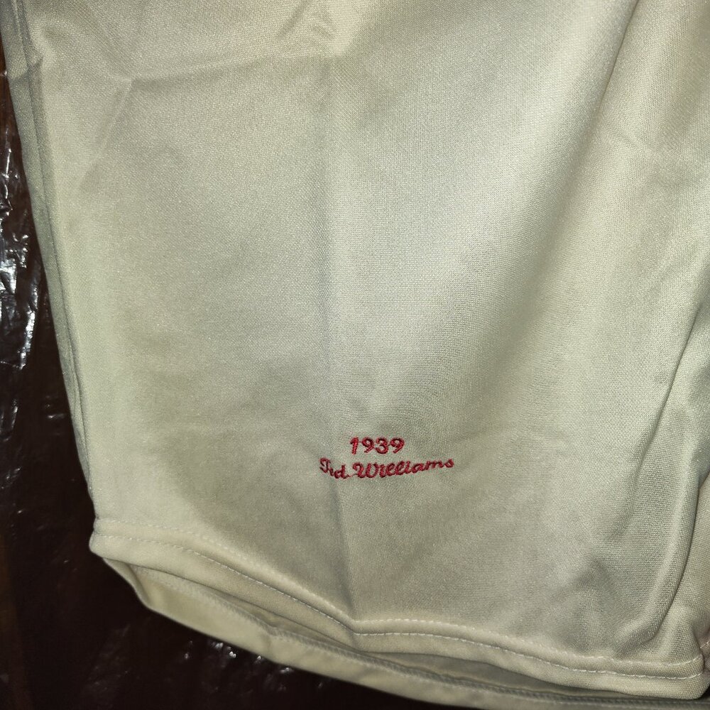 #9 TED Williams old classic jersey cream (xl) most have.new Never Use red sox - Picture 9 of 15